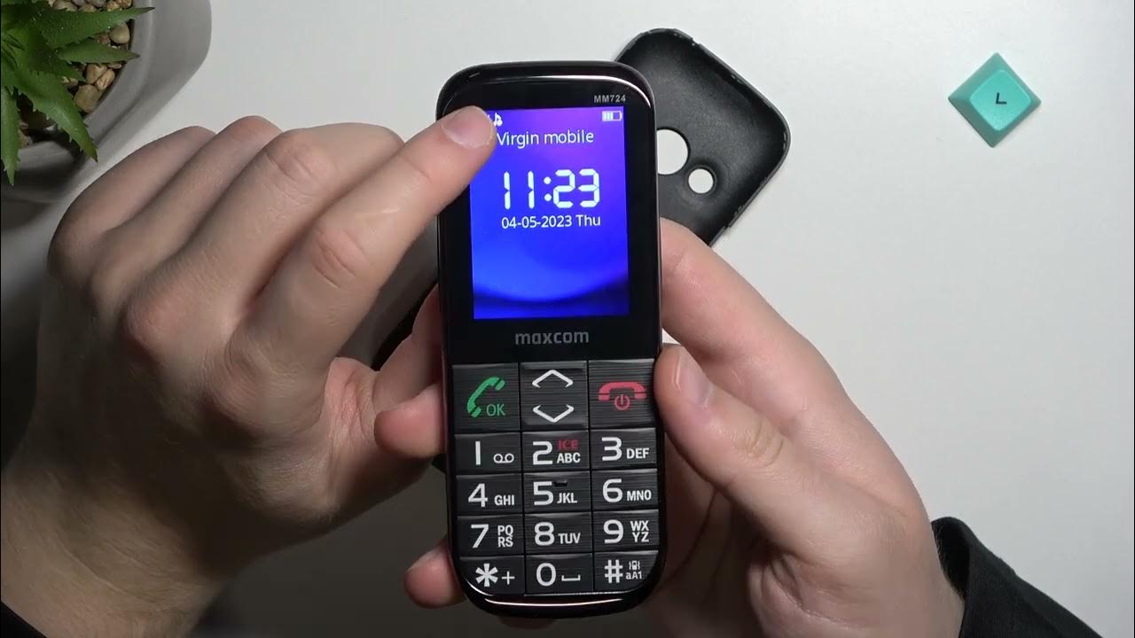 how-to-enable-disable-silent-mode-on-maxcom-mm724-phone-youtube