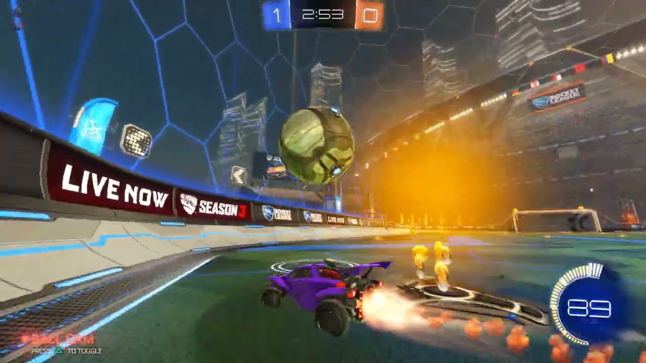 car + ball = goal YouTube