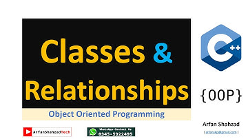 OOP(14): Classes and Their Relationships (Association, Aggregation, Composition) by Arfan Shahzad