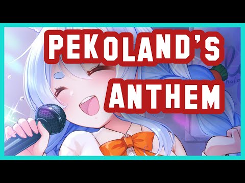 Pekora singing Pekoland's Anthem