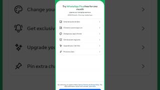 Whatsapp Membership #whatsapp #new #membership #whatsappplus #update #whatapps #plus #newupdate