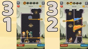 How to Loot - Pin Pull & Hero Rescue Level 31 & 32