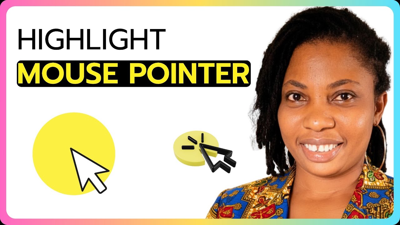 Как выделить указатель мыши в Windows 11