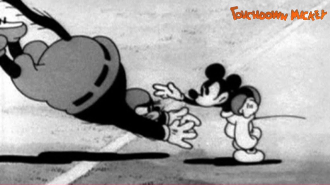 Touchdown Mickey 1932 Disney Mickey Mouse Cartoon Short Film