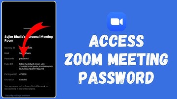 How to Access Zoom Meeting Password (2024) | Zoom Tutorial