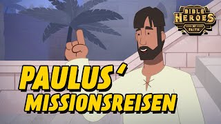 Die Abenteuer von Paulus | animierte Bibelgeschichte für Kinder | Glaubenshelden [Folge 10]