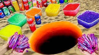 Big Coca Cola, Monster, Fanta, Chupa Chups, Mtn Dew, Many Soft Drinks and Mentos