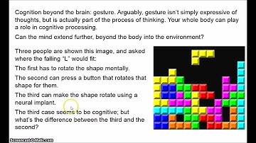 Philosophy of Mind 6.1 - The Extended Mind