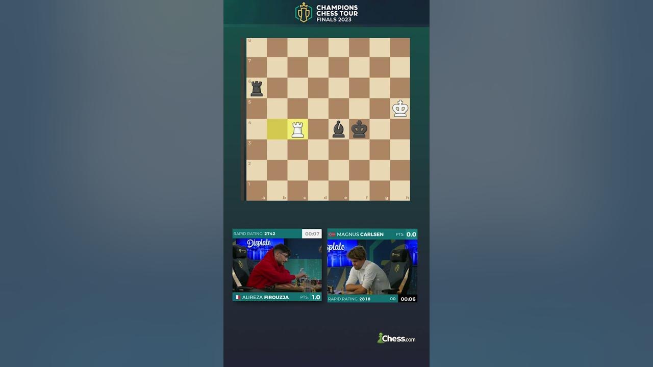 chess24.com on X: Alireza Firouzja shakes his head and mutters to himself  as he realises he went astray in the first game. Magnus Carlsen and Hikaru  Nakamura (vs. Giri) opened with wins!