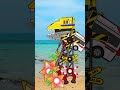 落ちてきて花みたいになる変なふみきりカンカン　踏切アニメ　Railroad Crossing fumikri Japan railroad crossing　anime