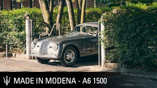 Made in Modena. Episode One. Maserati A6 1500
