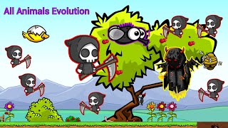 All Animals Evolution With Default Reaper (EvoWorld.io)