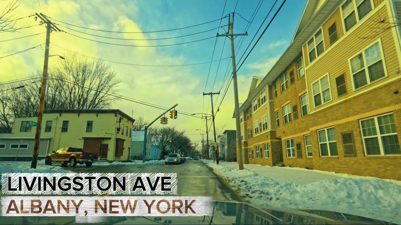 A short tour drive around Livingston Ave Albany ny 