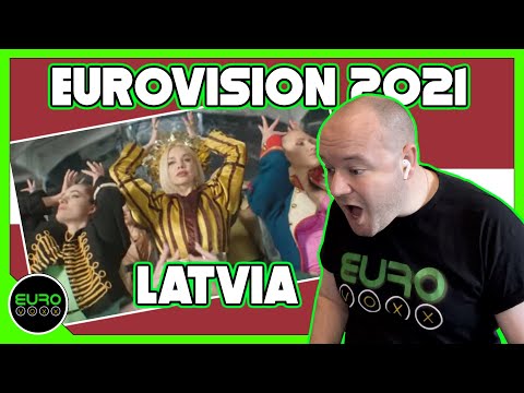 LATVIA EUOVISION 2021 REACTION: Samanta T?na - The Moon Is Rising // ANDY REACTS!