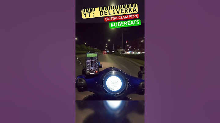 Dostarczam Pizzę - Uber Eats