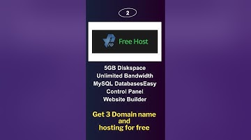 Free Domain and Hosting Provider #shorts #freedomain #freehosting