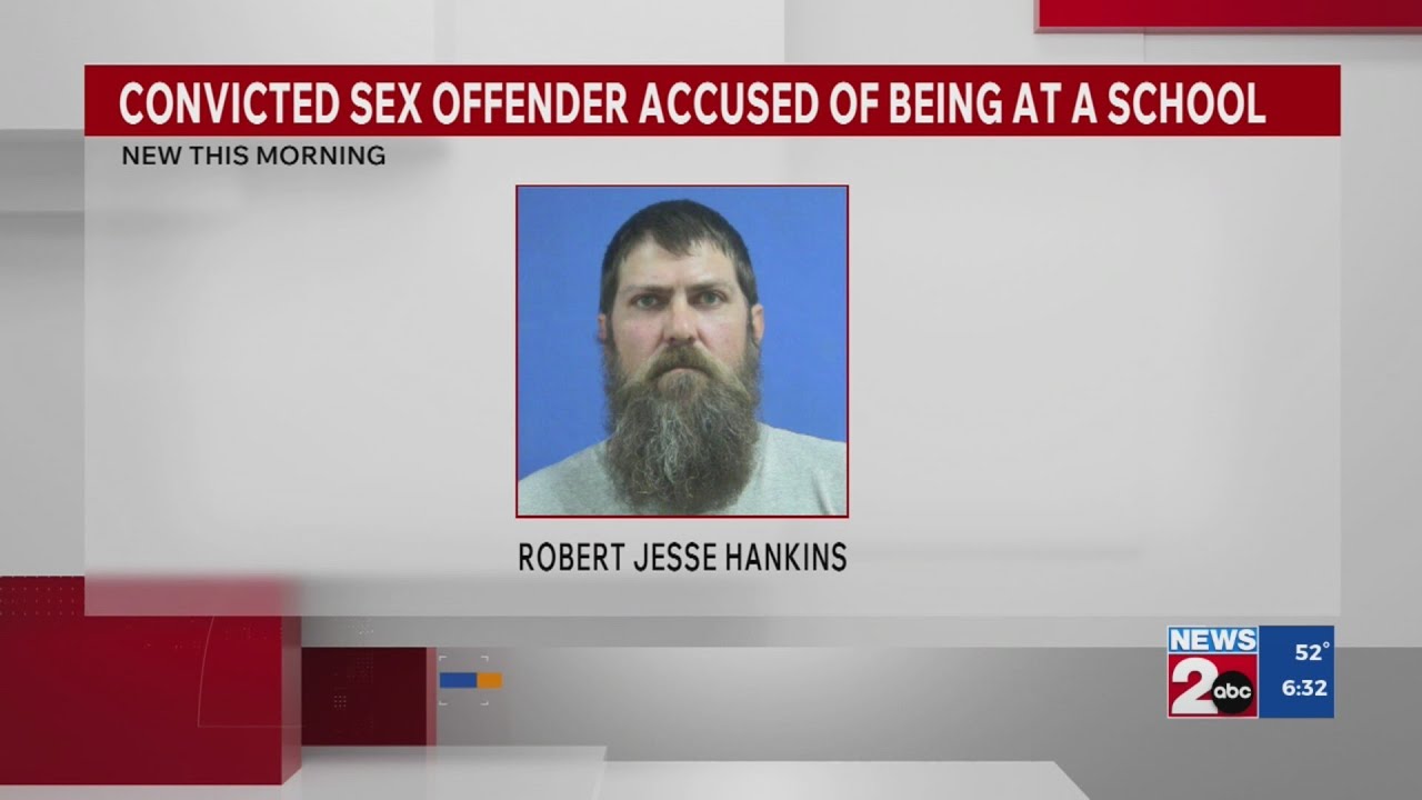 Convicted sex offender accused of being at school - YouTube