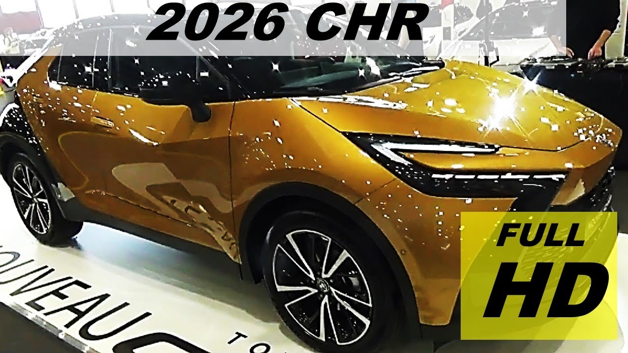 2026 New TOYOTA CHR Revealed in Europe New Plug in Hybrid Model YouTube