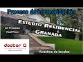 Acústica de locales, Estudio Residencial Granada, insonorización de dos salas y un suelo