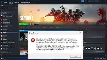 How to Fix Battlefield 6 redsec directx error getdeviceremocedreason