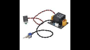 RC Excavator 12/24V 80A Power Switch Module For Hydraulic Bulldozer Dump Truck Part