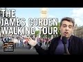 This walking tour of James Corden's London life is hilariously inaccurate