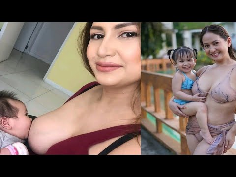 Regine Tolentino proud breastfeeding mom.