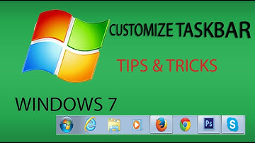 How to customze the position and height of the taskbar : Windows 7 tips and tricks