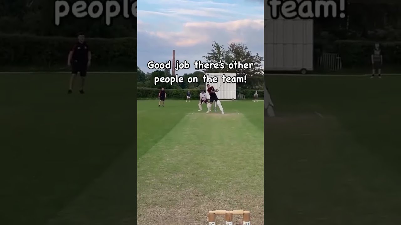 Rugby Players Try Cricket... And Fail.