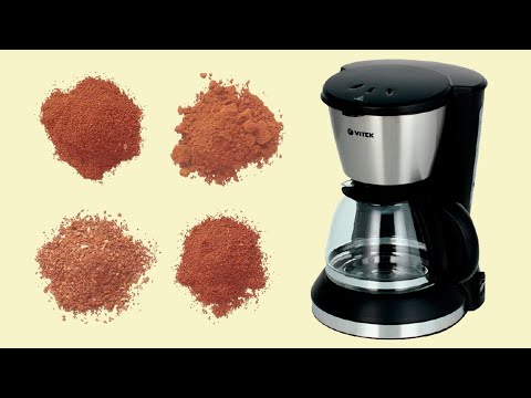 Какой помол кофе нужен для кофеварки?
