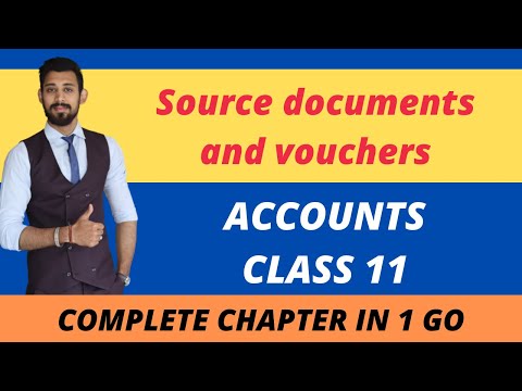 Source documents | Accounts | Class 11