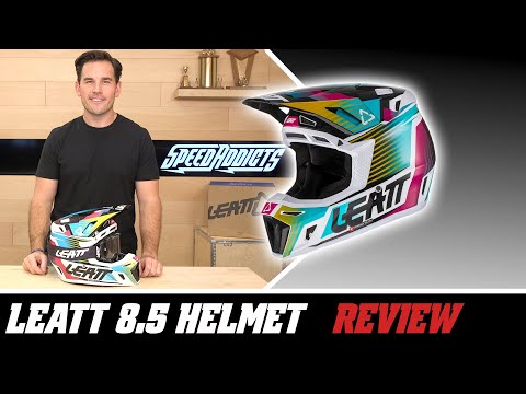 Leatt Moto 8.5 V23 Tiger Helmet Kit video