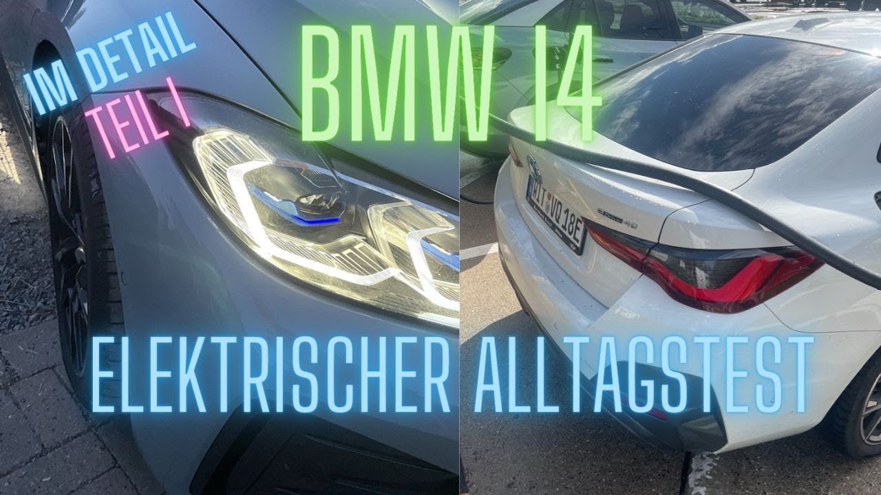 BMW I4 EDrive40 Details Im Alltag Teil I YouTube