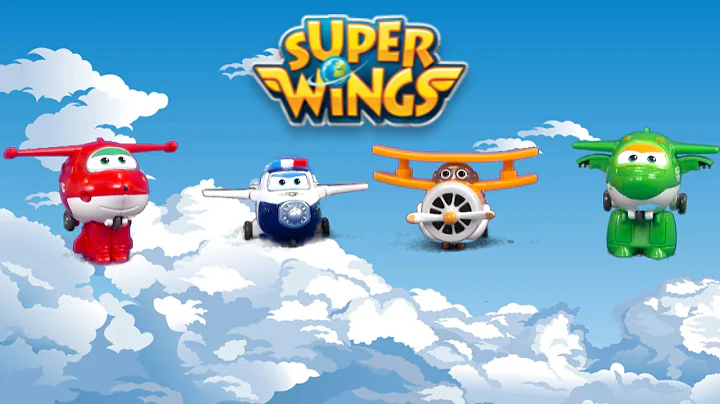 Super Wings Transform-a-Bot from Auldey Toys