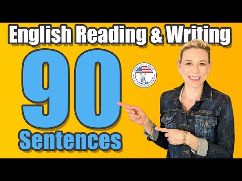 2022 US Citizenship English Reading and Writing Test | N-400 Interview