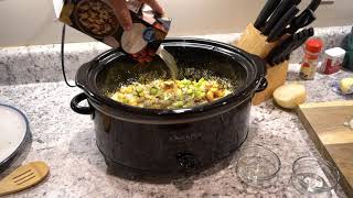 Slow Cooker Chicken and Dressing