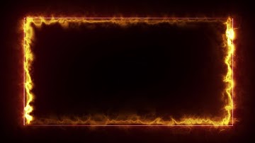 Neon Light Border | Frames Template Video | Glowing Frame Black Screen | Background Loop #83