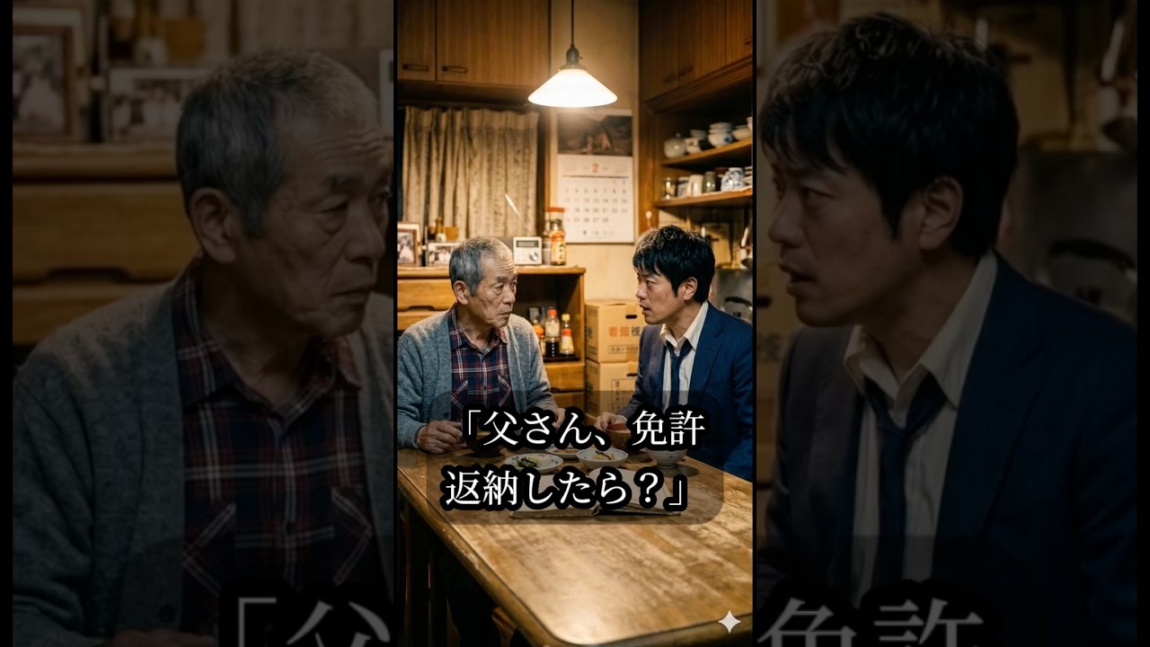 72歳の義父に“免許返納”を迫った結果…古い家計簿を見て涙した #泣ける話