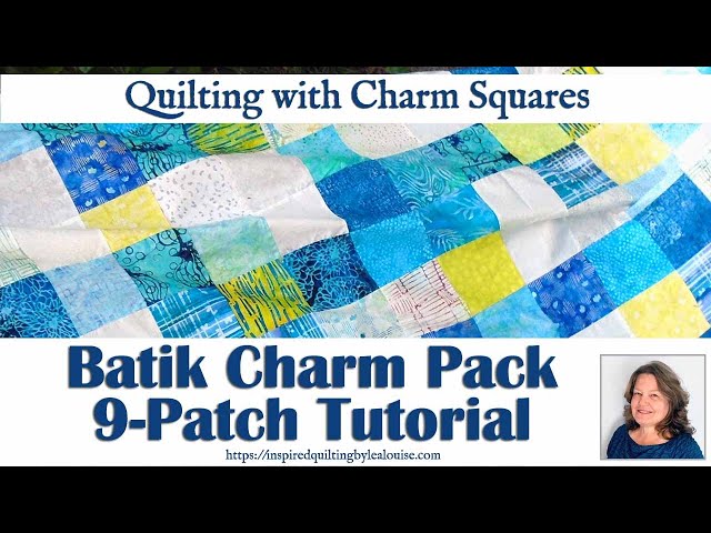 32 5 Quilting Fabric Squares Quilting Charm Pack Batik Greens