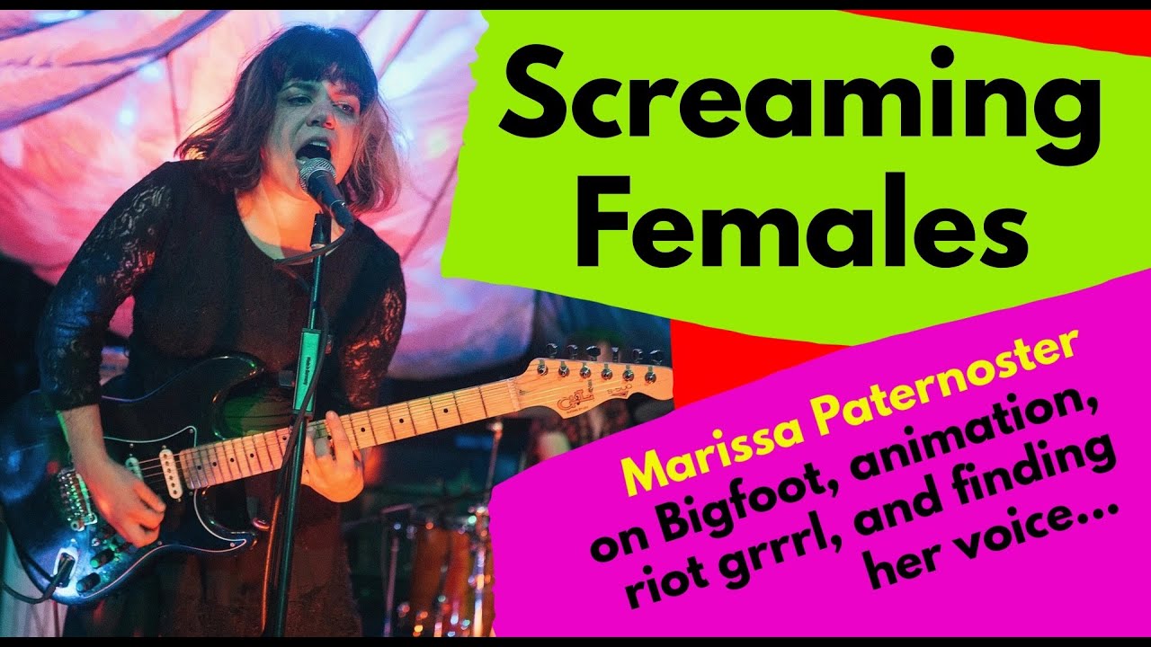 Screaming Females Marissa Paternoster on Bigfoot, animation, riot