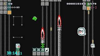 Super Mario Maker - Hard Blind Kaizo Race #101: Cloonthonys Boot Abode (Race)