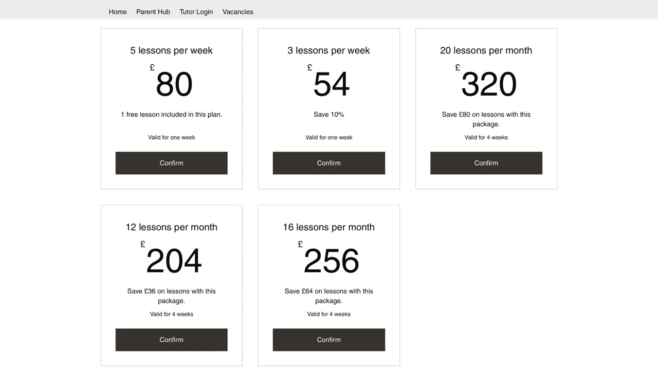 E Tutor You Booking System