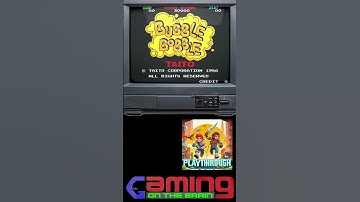 Bubble Bobble - playthrough - Arcade #shorts #arcadegame #taito #retrogaming ファイナルバブルボブル