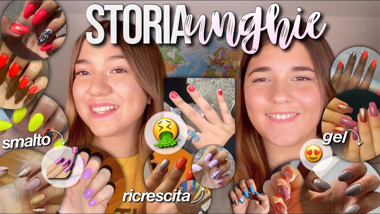 LA STORIA DELLE NOSTRE UNGHIE IN GEL// dallo smalto alla ricostruzione💅🏼