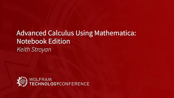 Advanced Calculus Using Mathematica: Notebook Edition
