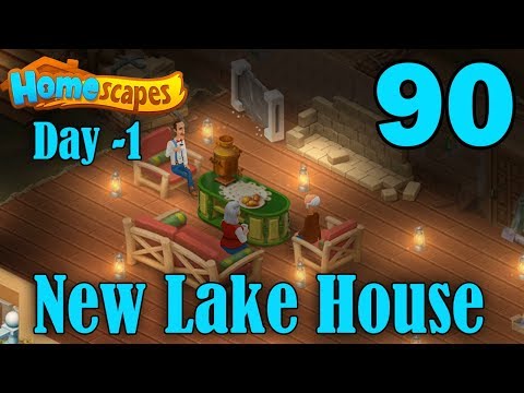 Homescapes Story Walkthrough Gameplay - New Lake House - Day 1 Completed - Part 90