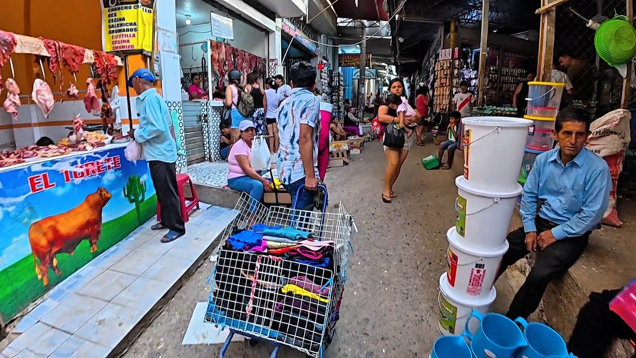 🔥Entramos al MERCADO mas peligroso de Bagua Grande la PARADA