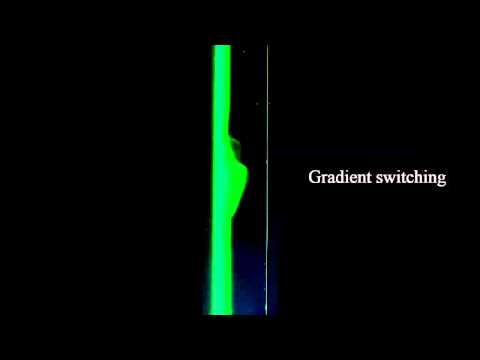 Adjustable, rapidly switching microfluidic gradient generation V2