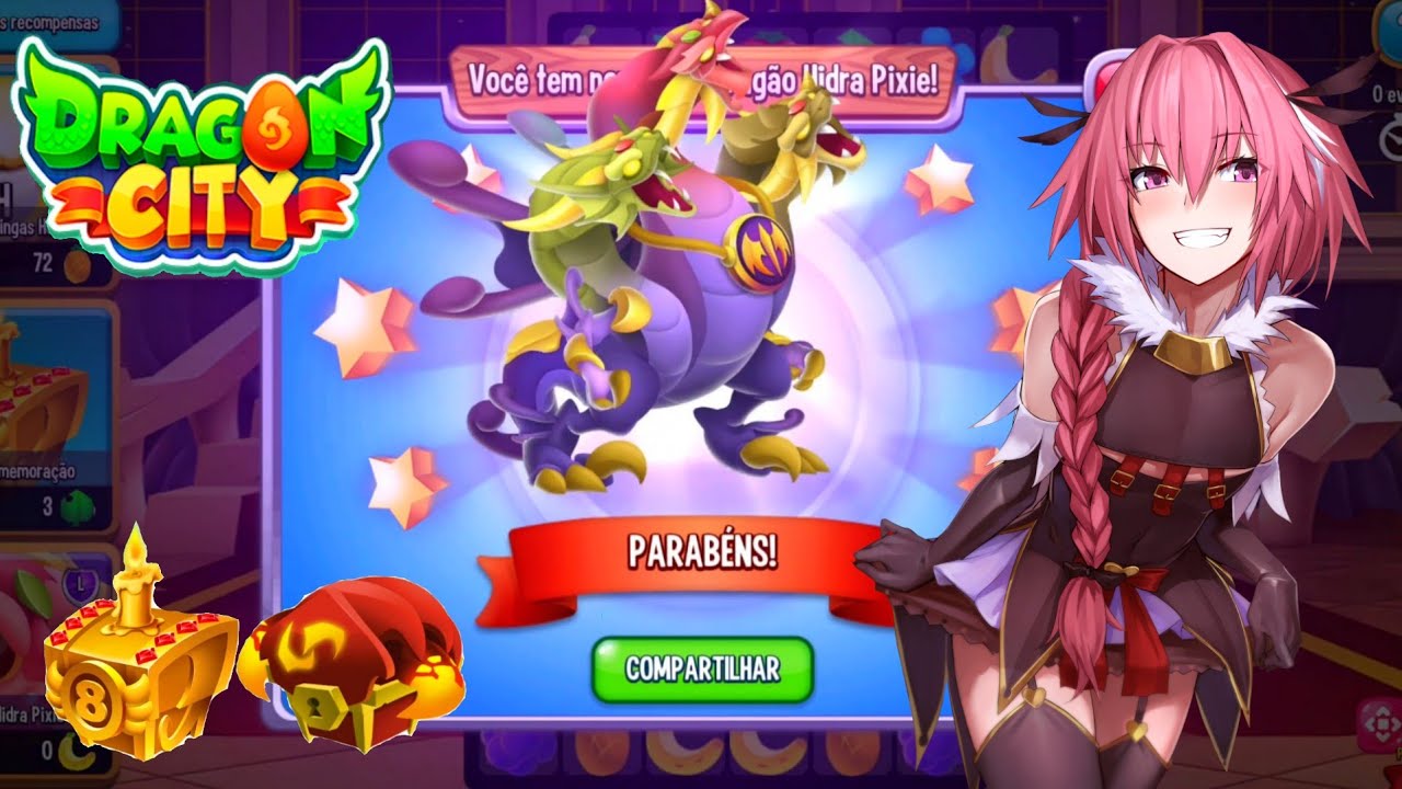 Evento puzzle completo Dragon City 🔥 Quantos tokens gasta !