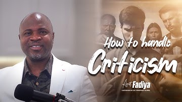 Navigating Feedback with Grace and Wisdom #criticism